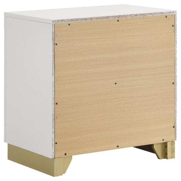 Caraway - 2-Drawer Nightstand - White