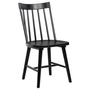  contemporary accent in any dining room. Built from solid hardwood