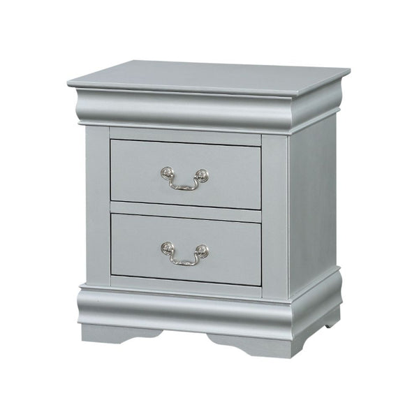 Louis Philippe III - Nightstand - Platinum