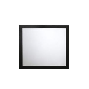 Mirror with Beveled Edge â€¢ Rectangular Mirror with Wood Trim â€¢ ASTM F2057 - 17 & ASTM F3096 - 14 Compliant (YES)<br/><br/><b>Product Features</b><ul><li>Case: 1Pc/1Ctn</li><li>Finish: Black</li><li>Style: Transitional</li><li>Materials: Wood, Composit