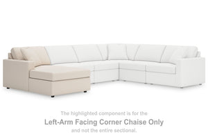 Modmax - Oyster - 5-Piece Double Chaise With Audio Consoles