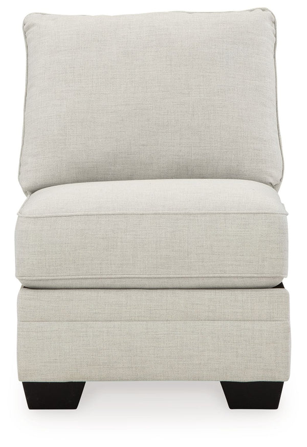 Huntsworth - Dove Gray - Armless Chair