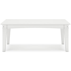 Hyland Wave - White - Rectangular Cocktail Table