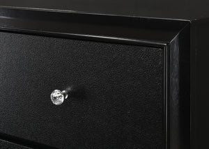 Micah - King 5 Piece Bedroom Set - Black