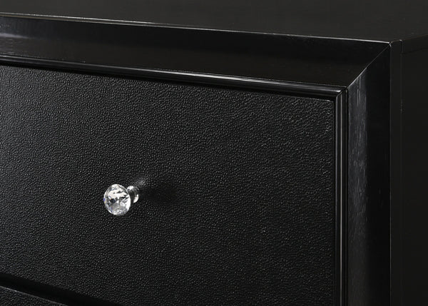 Micah - Queen 4 Piece Bedroom Set - Black