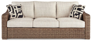  the high-style/low-maintenance seating entices with plush