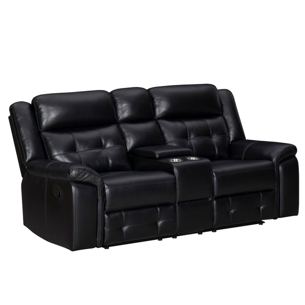 Clayton - Sofa Loveseat And Recliner - Phantom