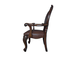  and the upholstered and tapestried chairs with deep button tufted and 