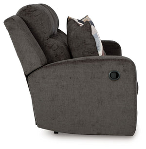 Kanlow - Dusk - Dbl Reclining Loveseat with Console