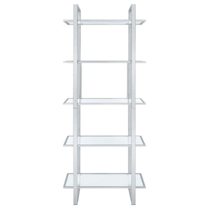  sturdy support. With five shelves t