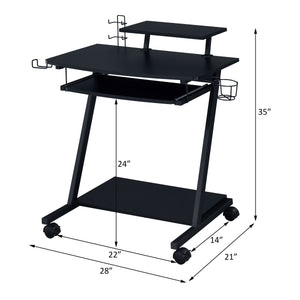 Ordrees - Gaming Table - Black Finish