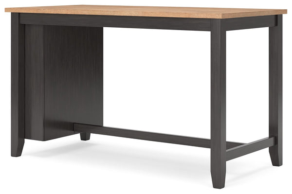 Gesthaven - Natural / Brown - Rectangular Dining Room Counter Table