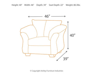 Darcy - Cobblestone - Chair