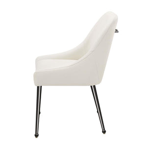 Mayette - Upholstered Dining Side Chair (Set of 2) - Ivory