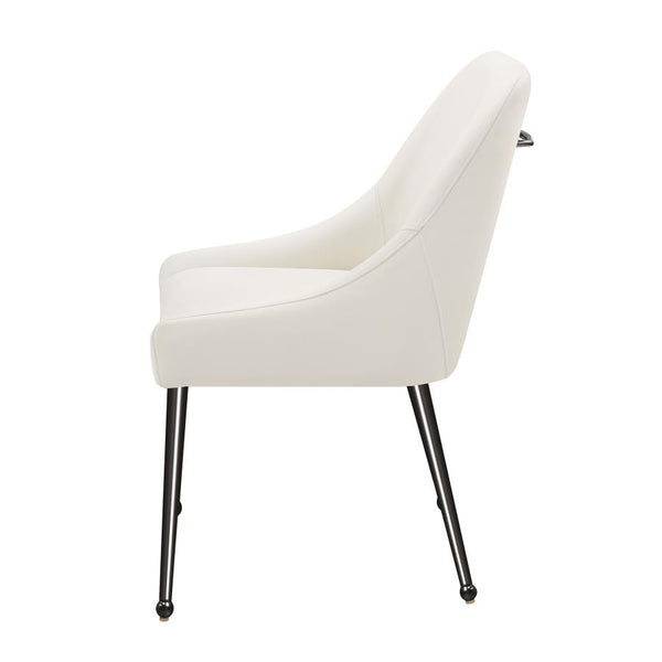Mayette - Upholstered Dining Side Chair (Set of 2) - Ivory