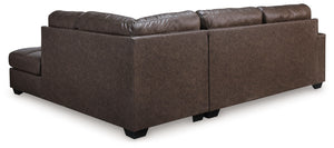 Barlin Mills - Umber - 2-Piece Sectional With Raf Corner Chaise