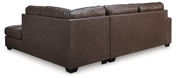 Barlin Mills - Umber - 2-Piece Sectional With Raf Corner Chaise