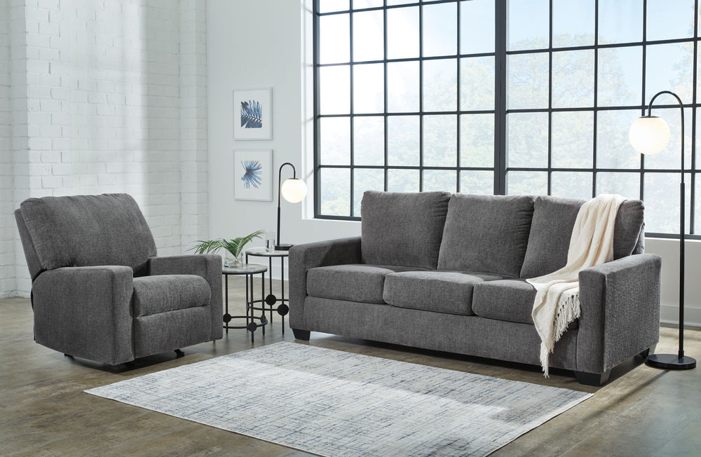 Add functionality to your home without compromising on style. This living room set has a clean-lined, contemporary feel thatâ€™s complemented with subtle space-saving versatility. Its small but impactful footprint is well-suited to apartments and multi-us