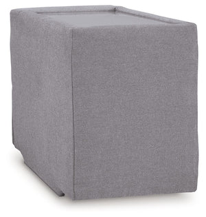 Modmax - Granite - 5-Piece Sectional With Audio System And With Storage Console