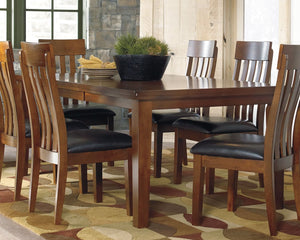  but with warmth and rustic character? Satisfaction is served with this dining room extension butterfly table. We love how its gently distressed