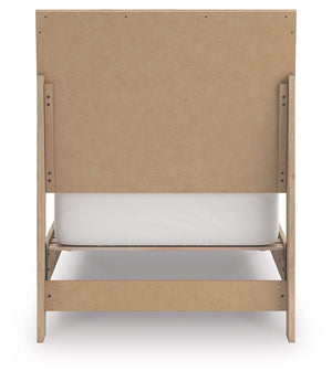 Cielden - Two-Tone - Twin Panel Bed