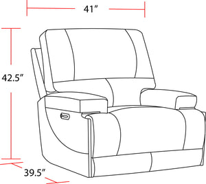  and recliner is powered by our unique FreeMotion cordless battery pack. The battery pack lets you place it an