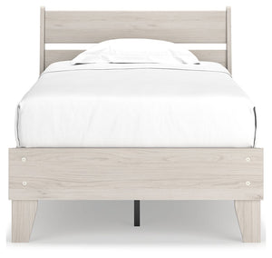 Socalle - Natural - Twin Panel Platform Bed