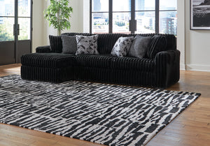  this sectional sofa with chaise takes cozy and inviting to a higher level. The sumptuous piece is perfect for unwinding after a long day