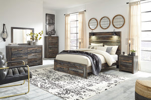 replicated wood grain showcases hints of burnt orange and teal