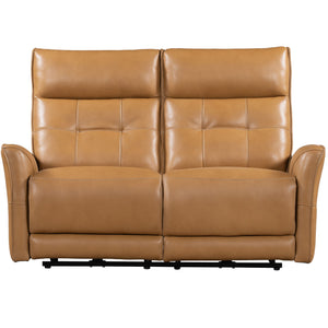 Gershwin - Power Reclining Sofa And Loveseat - Lucca Butterscotch
