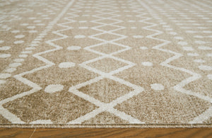 Bunchly - Tan / Brown / Cream - Medium Rug