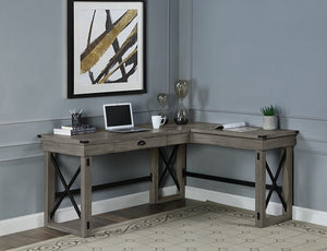 Talmar - Writing Desk - Weathered Gray Finish