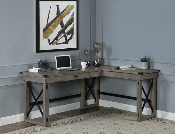 Talmar - Writing Desk - Weathered Gray Finish