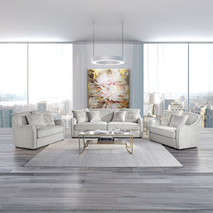 Mahler - Chair - Beige Linen - 34"