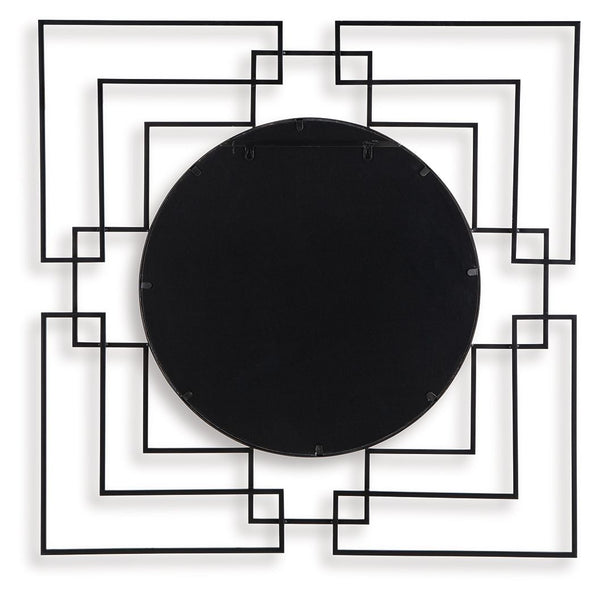 Oceanal - Black / Gold Finish - Accent Mirror