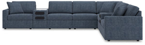 Modmax - Ink - 8-Piece Sectional With 2 Audio System Consoles