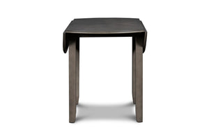 Gia - 3 Piece Dining Set (Dining Drop Leaf Table & 2 Chairs) - Gray