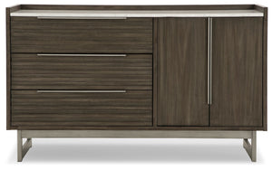 Arkenton - Grayish Brown / White - Dresser