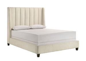 Agnes - King Bed - White