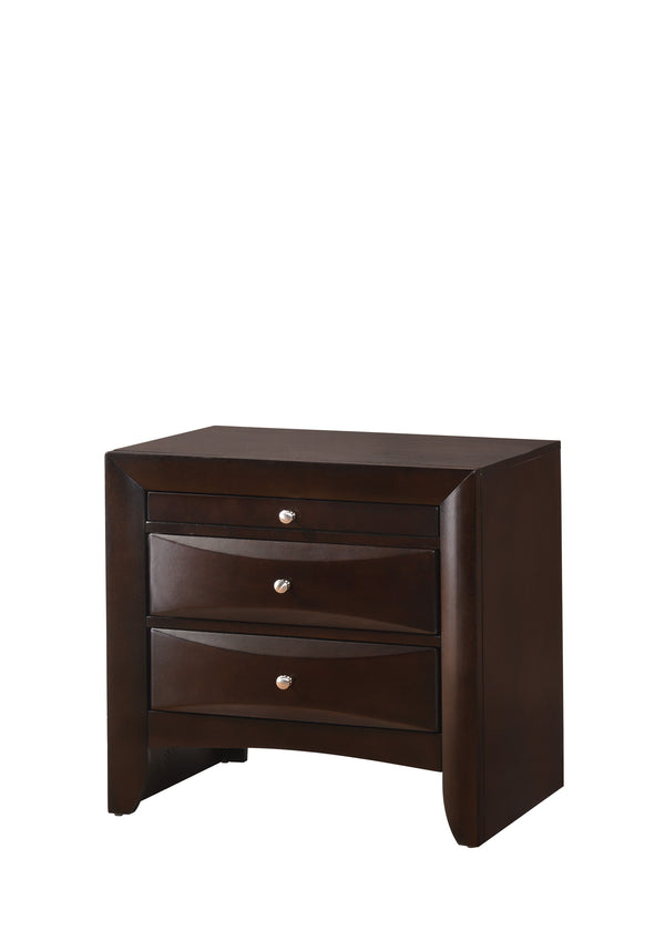 Emily - King 5 Piece Bedroom Set - Cherry
