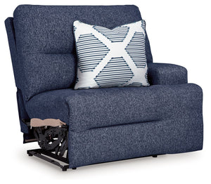 This right-arm facing power recliner is made with Next-Gen Nuvellaâ„¢ (polyester) upholstery. Pairs with other items in the series to make a sectional.<br><br><b>Additional Dimensions</b><br><ul><li>Arm height: 25-"</li><li>Seat depth: 24-"</li><li>Seat h