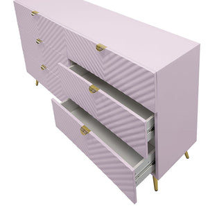 Gaines - Dresser - Pink High