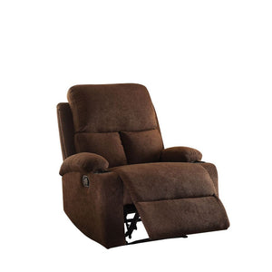The Rosia recliner offers comfort, style and value for any home. Reflects sleek styling, cozy seating and smooth upholstery provides relaxation from seat to toe with an easy to reach external handle for operating the reclining mechanism. Update your livin