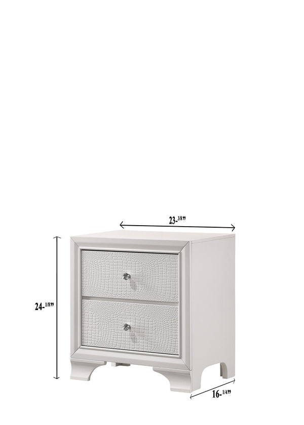 Lyssa - Full 5 Piece Bedroom Set - White