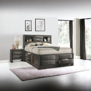 Ireland - Full Bed - Gray Oak