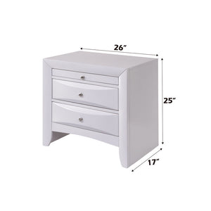 Ireland - Nightstand - White