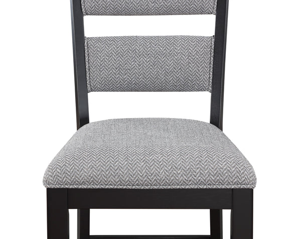 Frey - 6 Piece Dining Room Set - Pearl Silver