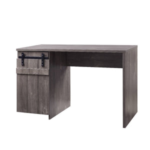 KD, Rectangular Writing Desk â€¢ Storage: Barn Door â€¢ Wooden Case-Frame with Sled Base (Open Back) â€¢â€¢ CONSTRUCTION] Wooden Case-Frame: Wood (Rbw), Hollow-Board, PB, MDF â€¢â€¢ [Not Included: Cord Mgt, Keyboard Tray]<br/><br/><b>Product Features</b><