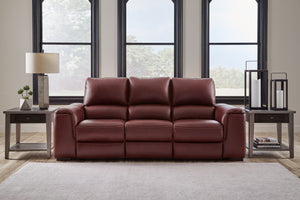  this power reclining sofa and loveseat stuns with soft