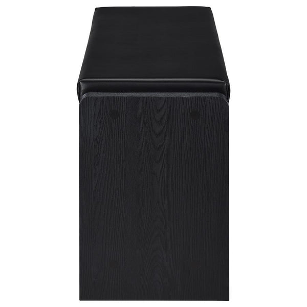 Arrington - Storage Bench - Black